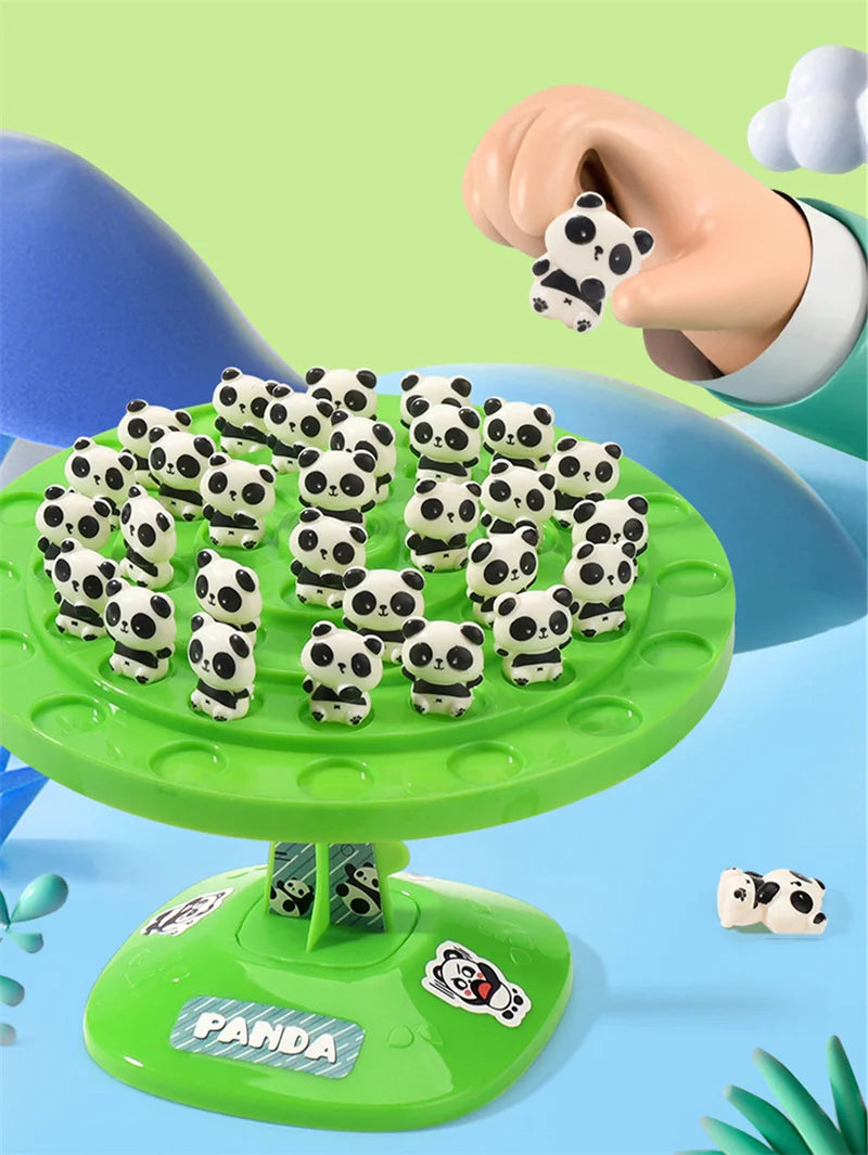 Kinder-Balance-Panda Balancierbaum Faltbar Fröhliche Intelligenz Früherziehung Dekompressionsspiel Tisch-Battlespiele