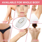 500000 Flash Schmerzloser Laser IPL Epilierer Damen Rasierer Permanente Haarentfernung Für Körper Gesicht Bikini Achselhöhle Haarentfernungsgerät