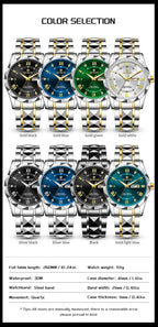 BANGWEI Elegante Luxus Quarz Damenuhr Mode Klassisch Einfach Edelstahluhren Automatisches Datum Wasserdicht Diamant Damen Armbanduhr