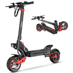 J15MAX Elektroroller für Erwachsene, 1600W Leistungsstarker Motor, 40-50 Meilen Reichweite, 50 km/h Höchstgeschwindigkeit, E-Scooter mit Vorder-/Hinterradfederung, 10" Reifen