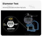 SeaKnight Brand W8 II Serie 500M 8-fach geflochtene Angelschnur aus PE, fortschrittliche geflochtene PE-Schnur, UV-beständige Salzwasser-Schutzbeschichtung