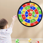 66cm/73cm Großes Kinder-Dartscheiben-Set, faltbare Dartscheibe, praktisch für drinnen und draußen. Neujahrsgeschenk