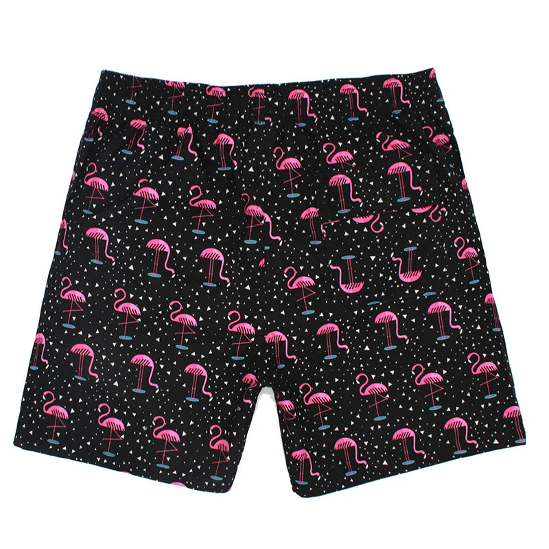 DATIFER Herren Sport-Badeshorts im neuen Stil Polyester-Druck Fitness-Badehose Surfen Badehose Badebekleidung