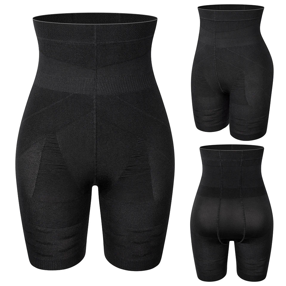 Herren Body Shaper Bauchkontroll-Shorts Shapewear Bauchmieder Boxer Slips Hohe Taille Schlankheitsunterwäsche Bein Kompressionshose