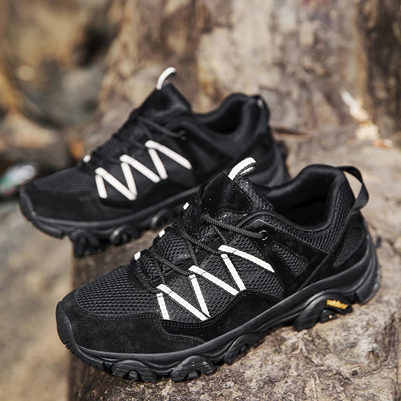 Summer Unisex Non Slip Outdoor Hiking Shoes Men Women Mountain Shoes Trail Trekking Sneakers Breathable Dropshipping