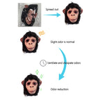 Gorilla Maske Tier Cosplay Maske Halloween Horror Rollenspiel Neuheit Lustige Masken Drama Performance Tiermaske Karnevalsmaske