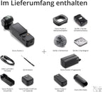DJI Osmo Pocket 3 Creators Combo Handheld Gimbals Original Marke Active Track 6.0 4K/120 FPS 3-Achsen Gimbal Mechanische Stabilisierung