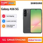 Samsung Galaxy A56 5G Smartphone 6,7 Zoll Super AMOLED Display 120Hz Bildwiederholfrequenz 50MP Rückkamera 5000mAh Akku 8GB 256GB