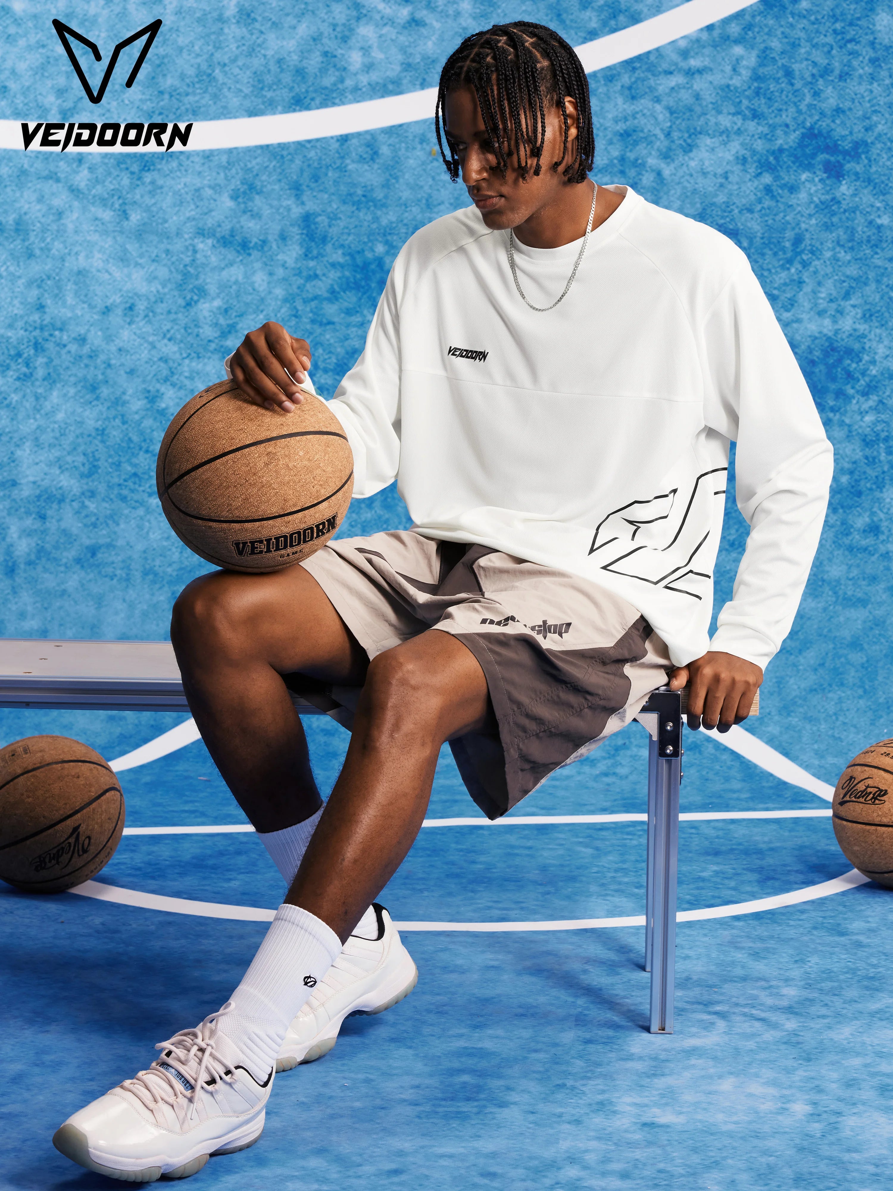2025 Herren Quick Dry Workout T-Shirt Feuchtigkeitsableitendes Trainings-Top Gym Fitness Langarm Lauf-Basketball-Shirt Sportbekleidung