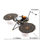 Weltraumforschung 3D Metallpuzzle Shuttle Hubble Weltraumteleskop Mars-Rover Modell Spielzeug für Kinder Kreatives Puzzle Geschenk Spielzeug