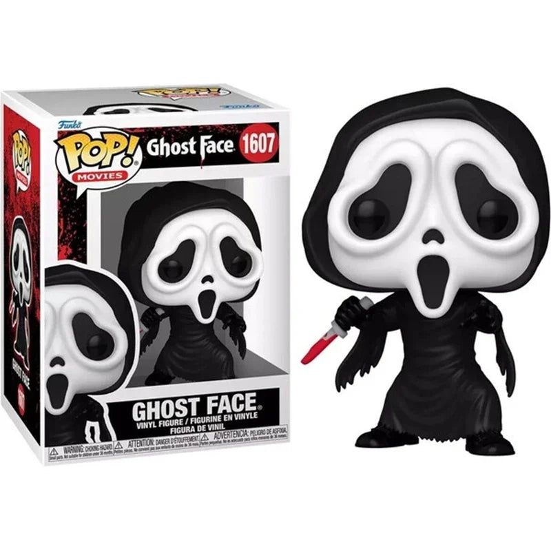 2026 FunKo Pop! Scream GhostFace #51 Blutiger Ghost Face #1607 Actionfiguren-Modell als Geburtstagsgeschenk Spielzeug