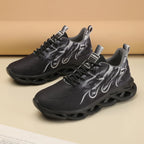 2025 Unisex Laufschuhe Herren Damen Leichte Mesh Atmungsaktive Bequeme Flache Weiche Tennisschuhe Sommer Schnürsneaker Herren