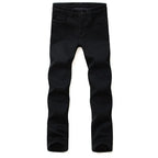 Frühling Herbst Herren Klassische Modemarke Jeans Homme Mann Weiche Stretch Schwarze Biker Maskulino Denim Hose Herrenhosen Overalls