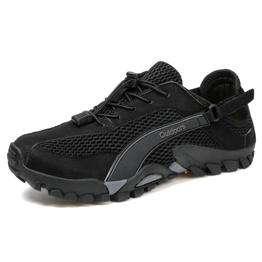 FANCYLEE Damen-Trekkingschuhe Atmungsaktives Mesh-Wanderer Leichtgewichtige Outdoor-Rutschfeste Bergsteigerschuhe EU 36-42