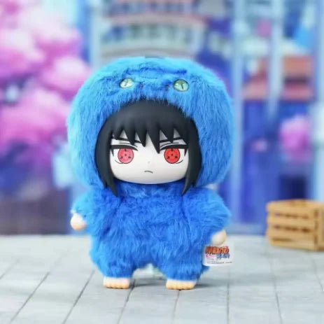 *Auf Lager  Naruto Itachi Sasuke Kakashi Gaara Serie Blind Box Trendiges Spielzeug Figur Plüsch Anhänger Sammlung Weihnachtsgeschenk
