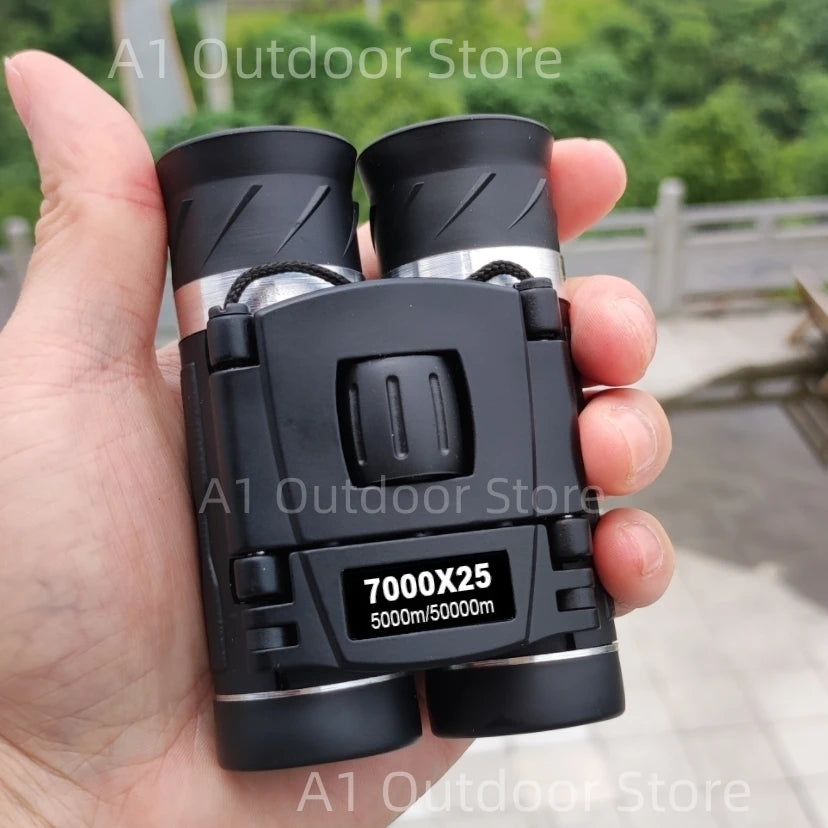 Leistungsstarkes Fern Fernglas Monokular Teleskop Faltbar Tragbar BAK4 FMC Optik Jumelles für Outdoor Camping Jagd Konzert