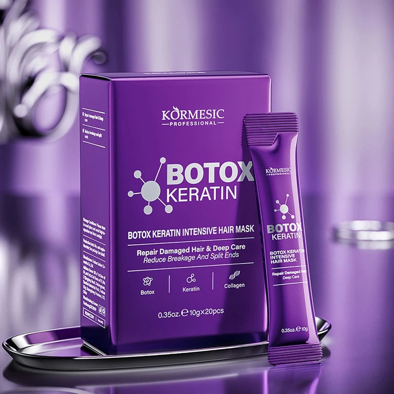 Magische Keratin Haarmaske 5 Sekunden Reparatur Beschädigtes Frizziges Haar Weich Glatt Glänzend Nährende Tiefenwirksame Feuchtigkeit Haarpflegeprodukt