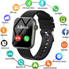 2025 Neue Sport Smartwatch Herren Full Touchscreen Herzfrequenz Bluetooth Anruf 1,9 Zoll KI-Sprache IP68 Wasserdichte Smartwatch Damen