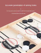 Tischfußball-Gewinner-Spiele Tischhockey-Spiel Katapult-Schach Eltern-Kind-interaktives Spielzeug Schnelles Schleuder-Puck-Brettspielzeug für Kinder