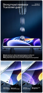 SmartDevil 2 Stück Displayschutzfolie für Xiaomi POCO F8 Ultra F7 X7 Pro F6 F5 Pro Gehärtetes Glas für POCO M4 Pro 5G HD Anti-Blaulicht