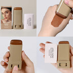 Bronze Foundation Stick Serum-verstärkte Hauttönung Seidige Textur Feuchtigkeitsspendende Deckkraft Concealer Base Ebenmäßiger Hautton Make-up