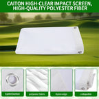 Caiton Golf Impact Screen – Geräuschlos, HD, Reißfest, Schwungtraining für Innen- und Außenbereich, Einfacher Aufbau, Schlagschutz, Verschiedene Größen