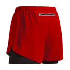 Neue Herren Laufshorts Gym Sportshorts 2 in 1 Schnelltrocknende Workout Trainings Gym Fitness Jogging Short Pants Sommer Herren Shorts
