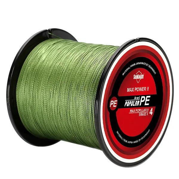 SeaKnight Brand 4-fach geflochtene Angelschnur 8-100LB Multifilament PE-Schnur 300M 500M 1000M Süßwasser Salzwasser Angeln Pesca
