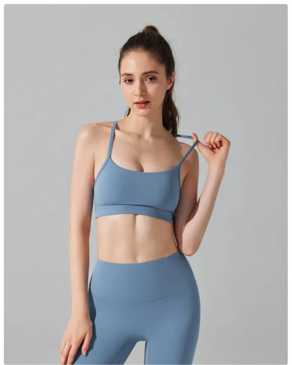Activewear Set 2-teilig: Sport-BH & High Waist Leggings, Workout-Outfit für Yoga, Laufen, Fitness & Gym Kleidung für Damen