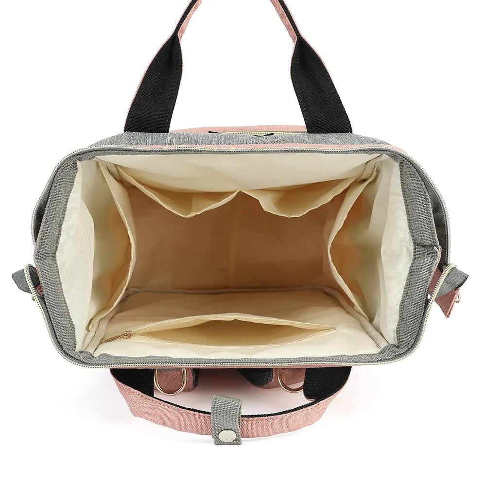 Wickeltasche Baby Wickeltasche Wasserdichter Rucksack Mode Mama Mutterschaft Markenrucksack für Mütter