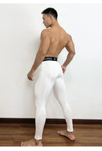 Herren Eng Anliegende Kompressionshose Schnell Trocknende Sportbekleidung Lauftights Herren Leggings Fitness Training Sexy Sport Gym Leggings