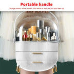 Make-up-Organizer Bad Großes Kosmetik-Schminkkoffer-Box 2 Schubladen Hautpflege-Aufbewahrung Zuhause Hautpflege Make-up-Aufbewahrungsschublade