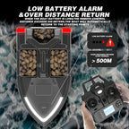 Modernes GPS-Futterboot mit 3 Köderbehältern, 12000mAh kabelloses Futterboot mit automatischer Rückkehrfunktion, verschiedene Stile