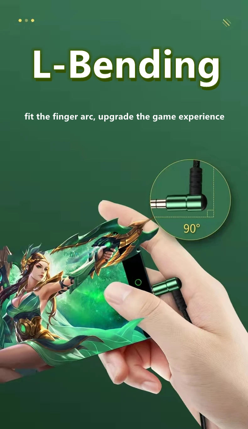 Gamer kabelgebundene Kopfhörer Gaming kabelgebundene Ohrhörer Metall HiFi Bass Stereo 3,5mm Ohrhörer Earbud für Handy Computer Mikrofon L-Klinke magnetisch