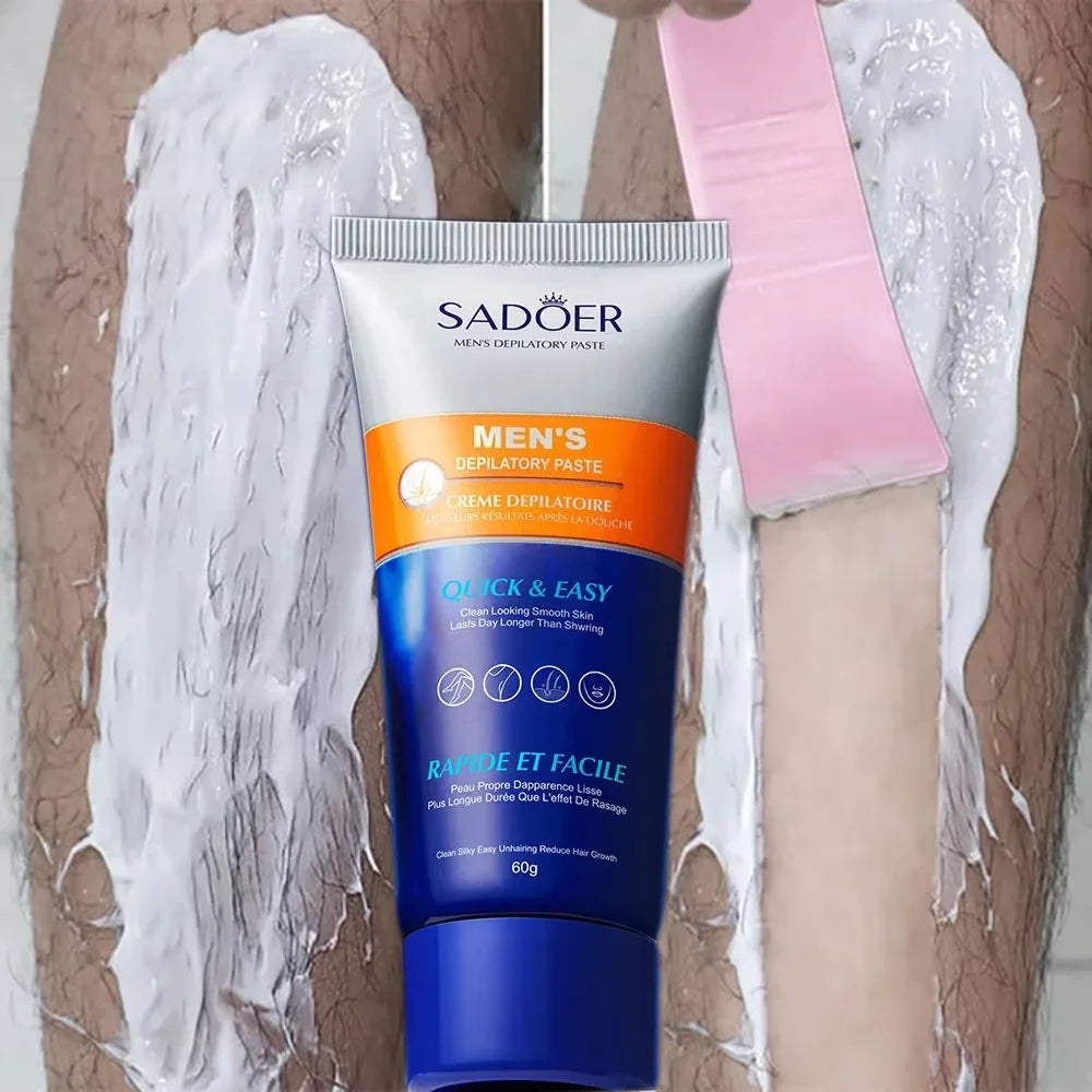 Haarentfernungscreme für Herren Dauerhafter Epilierer für den Intimbereich Schmerzfreier Haarentferner Wachstumshemmer Spray Geeignet für empfindliche Haut