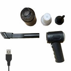 9000Pa kabelloser Auto-Staubsauger USB-Ladevorgang 1200mAh tragbares Reinigungsgerät Mini Nass- und Trockensauger Haushalt