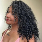 Pixie Locken Echthaar Weave Bundle mit Verschluss Brazilian Echthaar Weave Extensions 100% Echthaar Tressen HD Lace Verschluss
