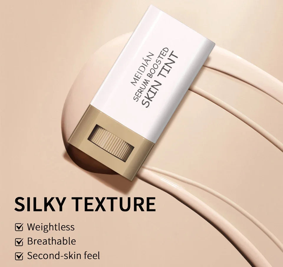 Bronze Foundation Stick Serum-verstärkte Hauttönung Seidige Textur Feuchtigkeitsspendende Deckkraft Concealer Base Ebenmäßiger Hautton Make-up
