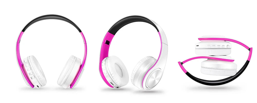 Herren Geschenk Gold Wireless Kopfhörer Bluetooth Kopfhörer Stereo Headset Spiel mit eingebautem Mikrofon, universell für Android und iOS
