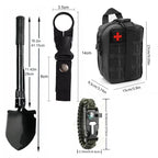 Erste-Hilfe-Kästen für den Außenbereich, multifunktionale Überlebensausrüstung, Notfallset, Trauma-Taschen, Camping, Wandern, Jagd, Abenteuertasche