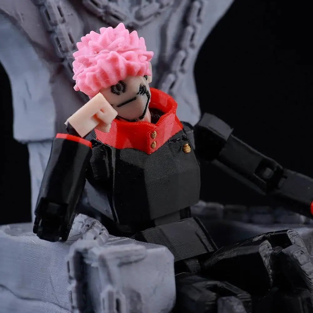 9L3D Lucky13 Gojo Sukuna Jujutsu Fushiguro Toji Gojo Satoru Actionfigur Dummy13 T13 Mehrgelenkige Sammlerstücke Titan13