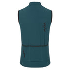 YKYWBIKE Herren Radsport Gelit Thermo-Fleece Fahrrad Windjacke Ärmellose Weste Winddicht Wasserdicht Radfahren
