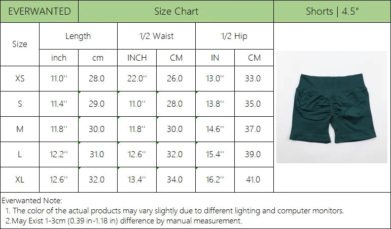 Impact Shorts 4.5" Nahtlos, hochelastisch, niedrig gerippter Bund, dezenter Po-Kontur-Shorts, Fitness Workout Yoga Gym Shorts