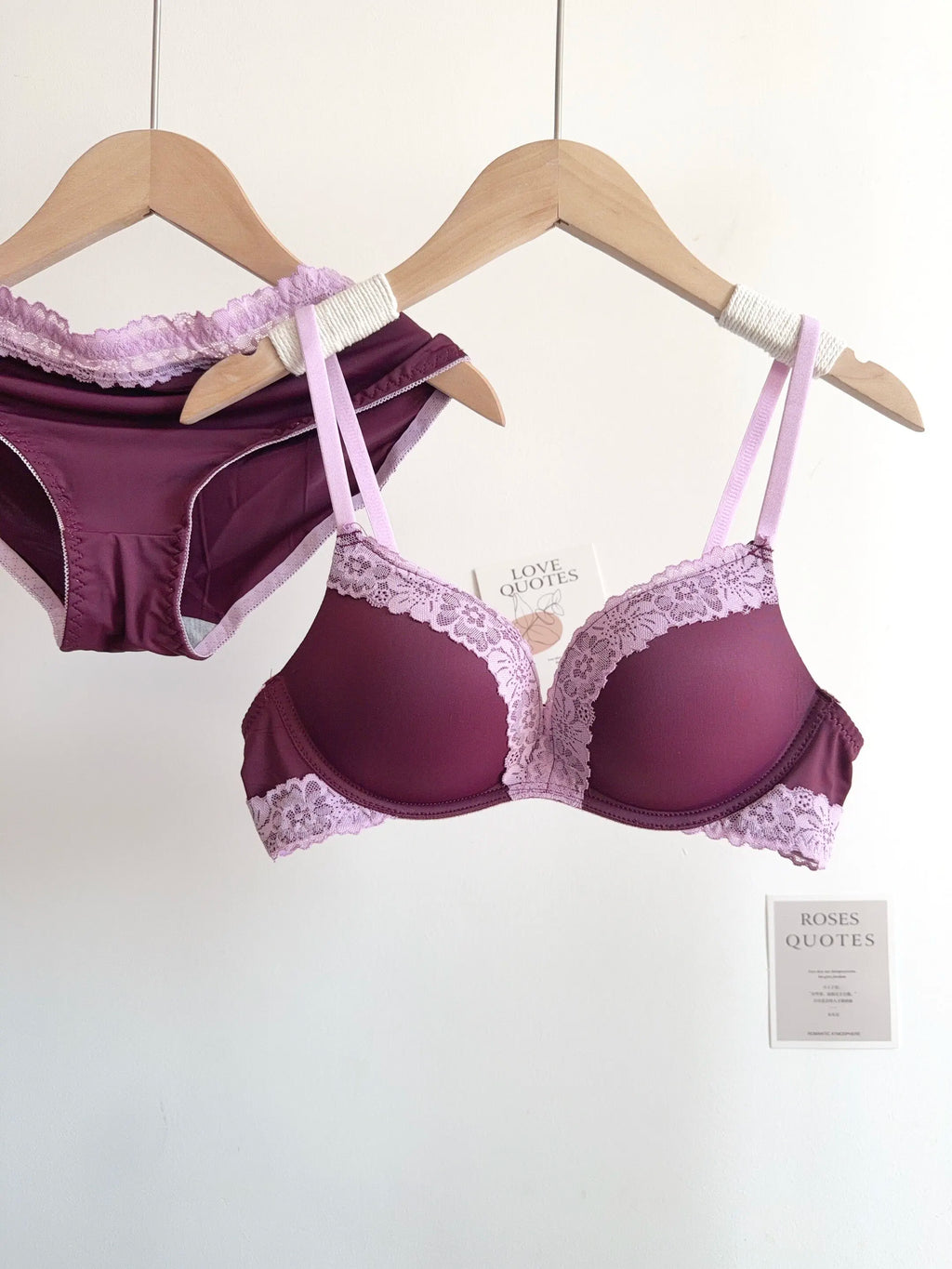 Sexy Leopard-Print-Dessous-Set für Damen, kabellos, unsichtbarer Push-Up für kleine Brüste, verstellbares A-bis-C-Körbchen, transparenter, reiner Spitzen-Look, S-XL