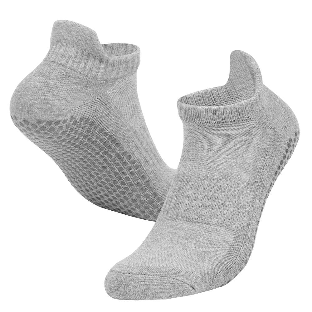 1 PAAR Solide Baumwolle Verdickter Frotteeboden Damen Sport Rutschfeste Yoga Socken Hohe Qualität Atmungsaktive Herren Anti-Rutsch Bodensocken