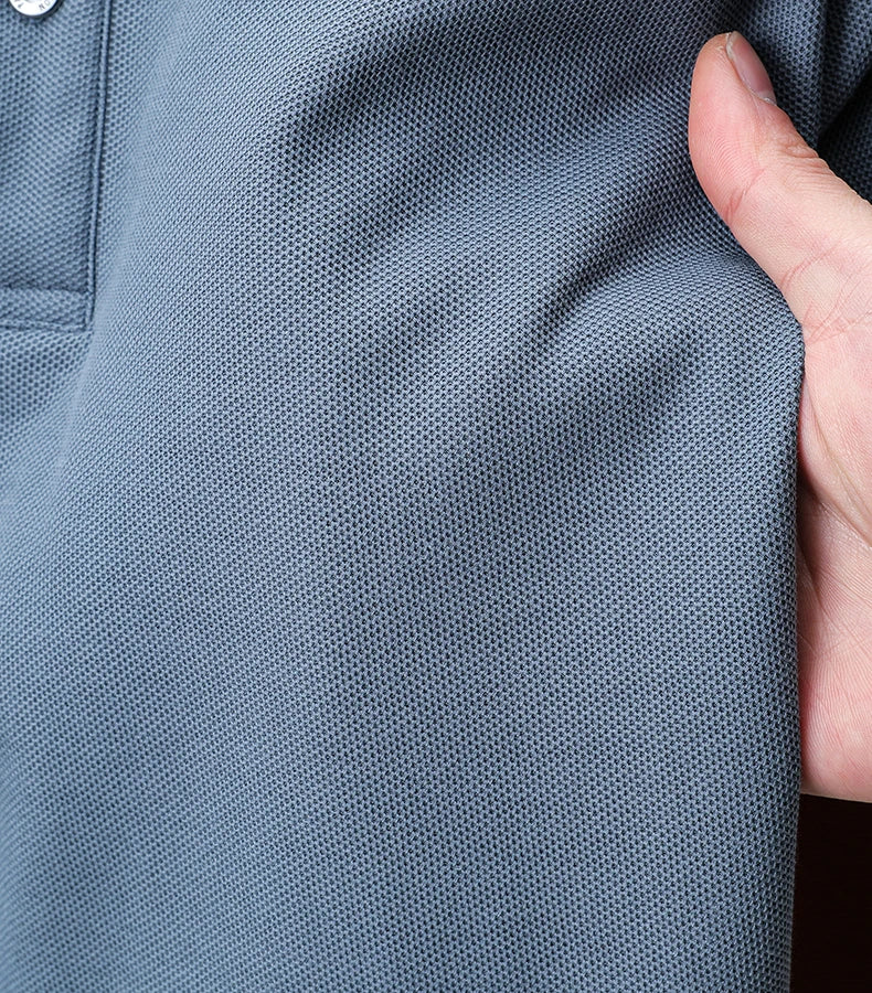 Polo-Shirt aus 100 % reiner Baumwolle, Kurzarm, High-End-Luxusmarke, Mode, Paul Pony Stickerei, Golf, Business Casual Herren T-Shirt