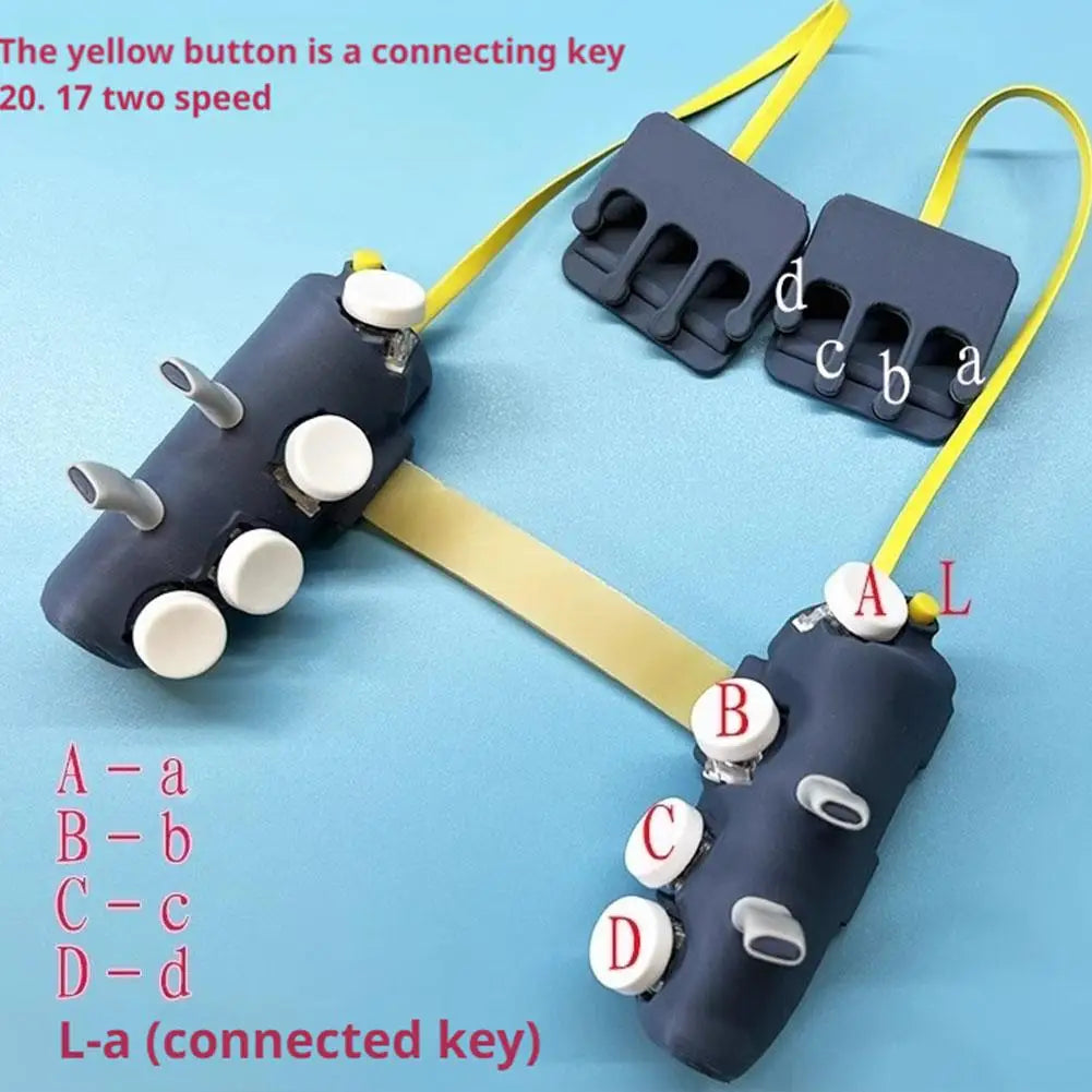 DIY 3D Tablet Game Controller Tablet Game Handle, 8/6/4 Tasten, Puls-Dauerfeuer, Für PUBG Gamepad Für Ipad Nubia W8E0