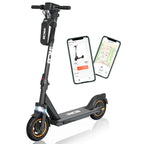 RCB EV10Z Elektroroller mit ABE Straßenzulassung 350W Motor 36V11.4Ah Akku 35-40km Reichweite 10 Zoll Rad Klappbar 120KG Max. Belastung für Pendler in der Stadt