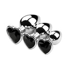 Metall-Analdildo für Frauen, Männer, Paare, Butt Plug, Arsch-Spielzeug, Erwachsenenspiel, Masturbator, Anal S/M/L, Diamant-Sexspielzeug für Erwachsenenprodukte