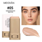 Bronze Foundation Stick Serum-verstärkte Hauttönung Seidige Textur Feuchtigkeitsspendende Deckkraft Concealer Base Ebenmäßiger Hautton Make-up
